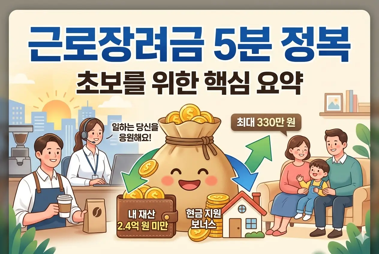 근로장려금-신청방법-신청대상-지급일-핵심-요약