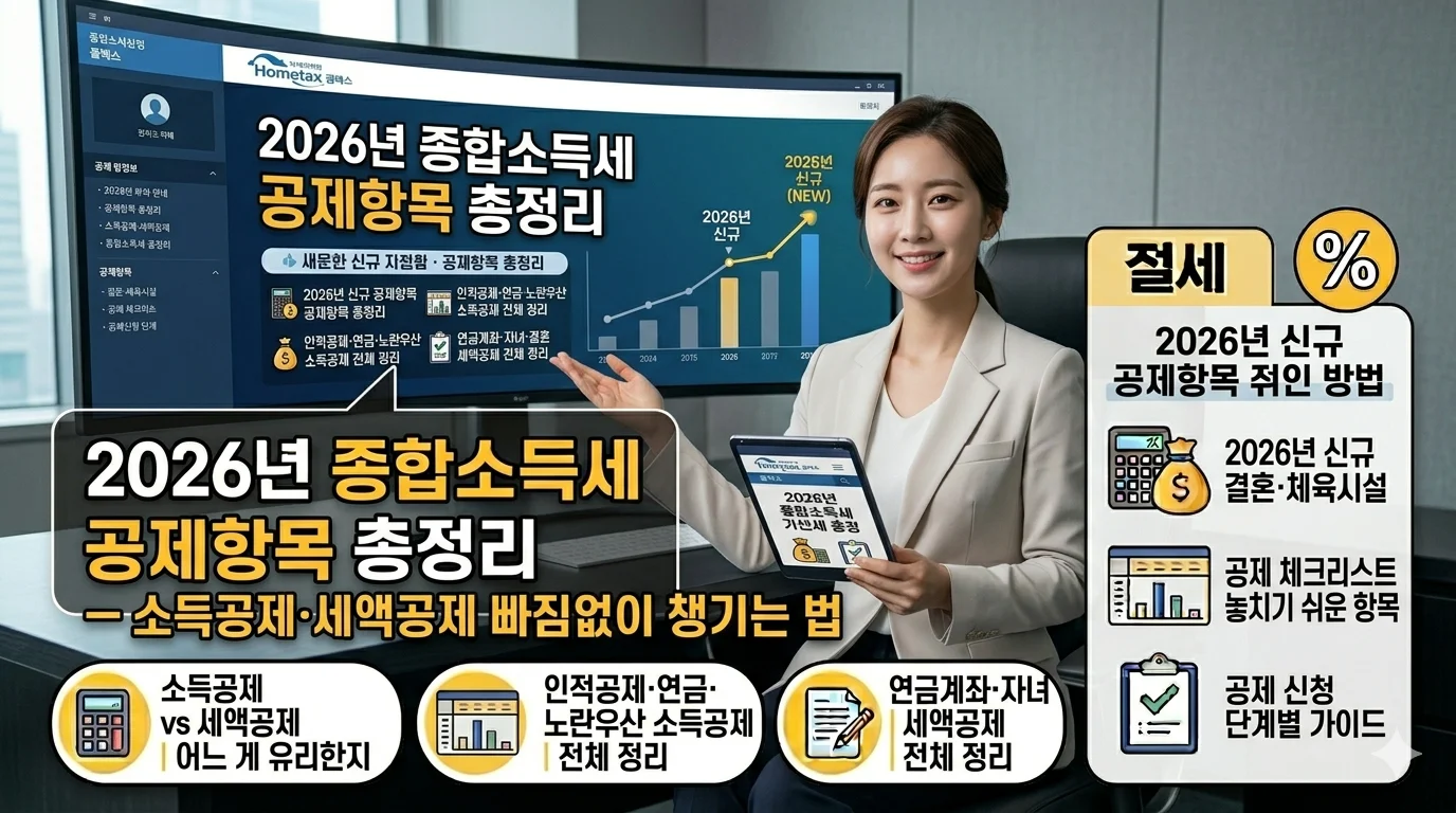 2026년-종합소득세-공제항목-총정리-소득공제·세액공제