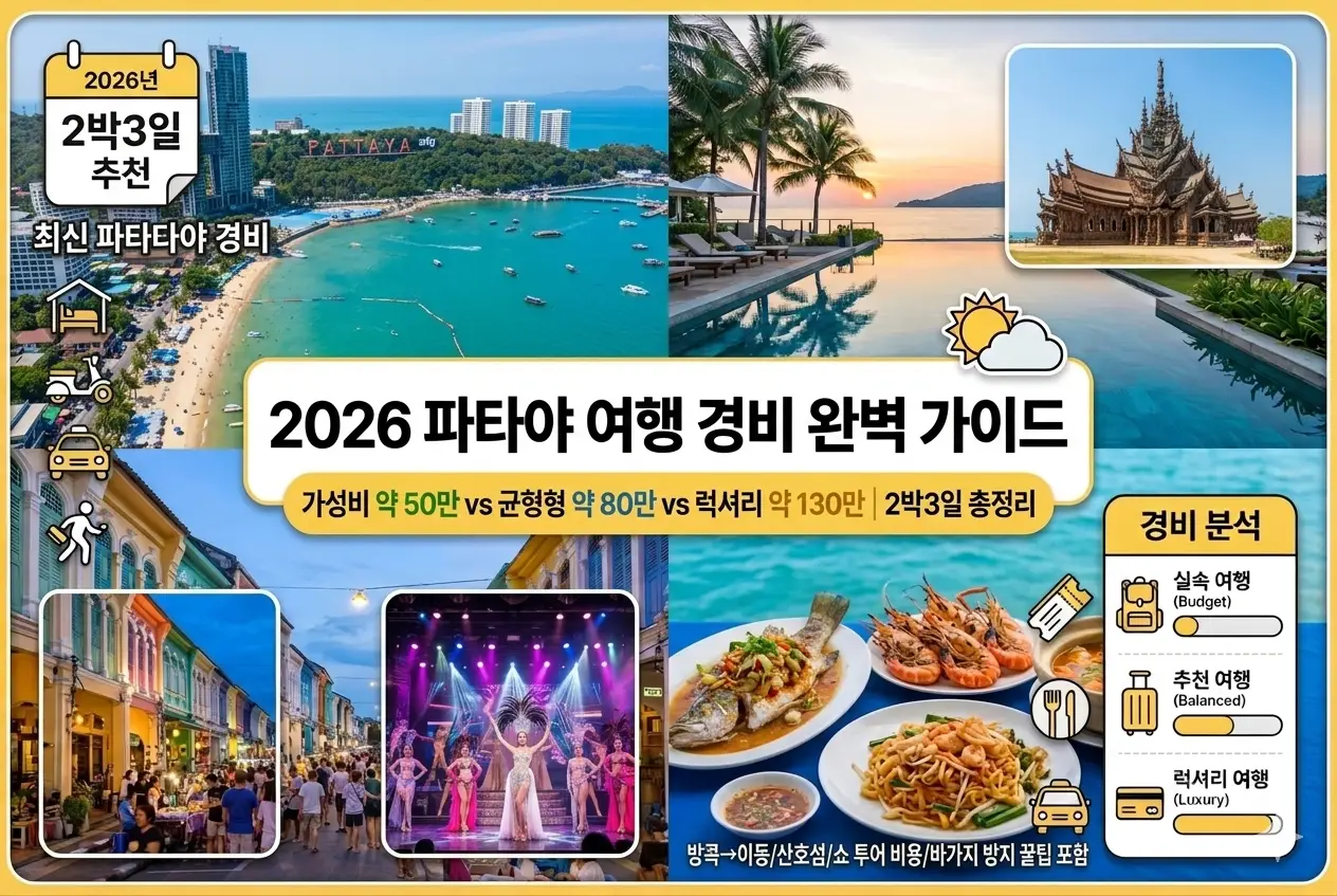 2026년-파타야-여행-경비-계산기-방콕근교-항공-숙소-물가