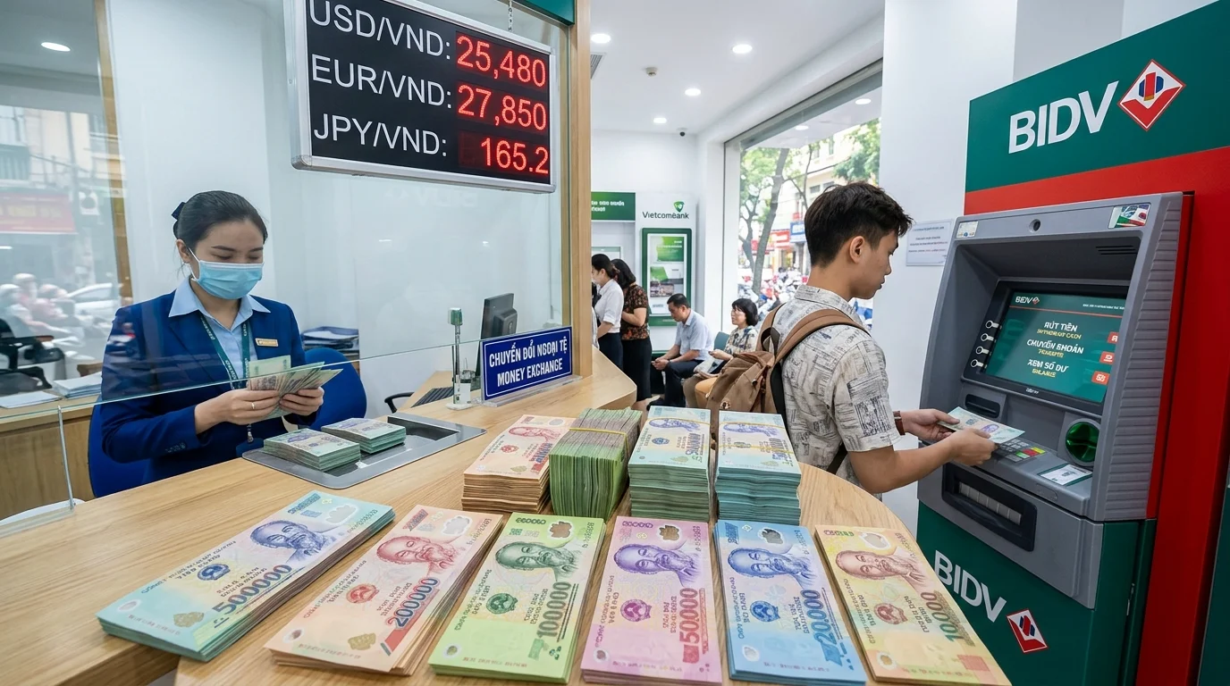 베트남 동 지폐