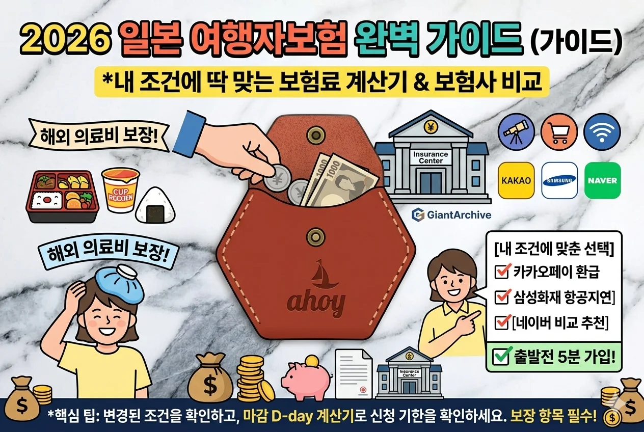 일본-여행자보험-2026-보험료-계산기-보험사-비교