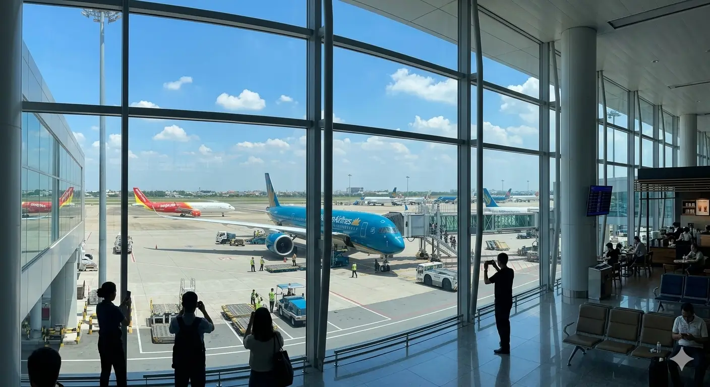 호치민 공항 전경